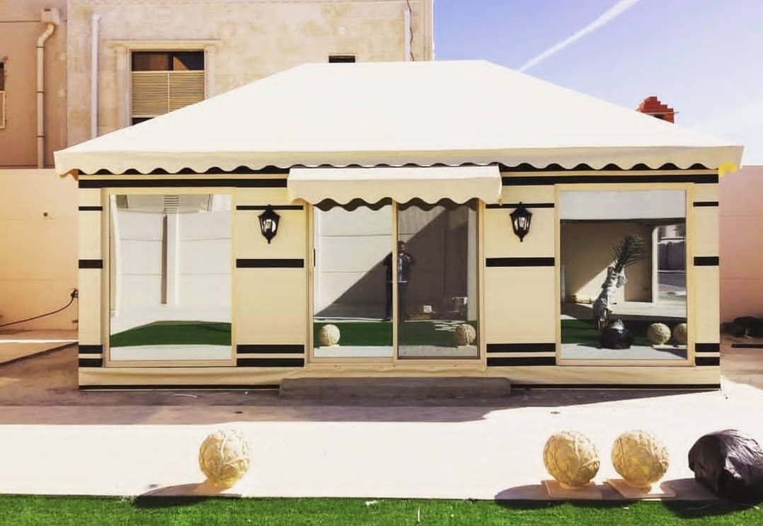 مشروع سواتر ومظلات خارجية بالرياض